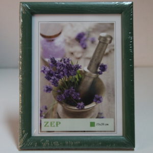 Marco de madera verde 15x20