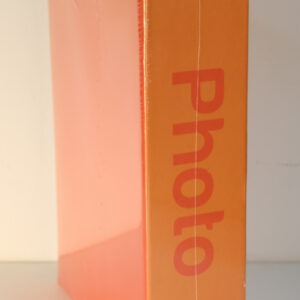 Álbum de fotos básico de color naranja