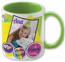 Taza de Cerámica verde