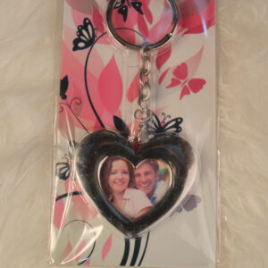 Heart Photo Keychain